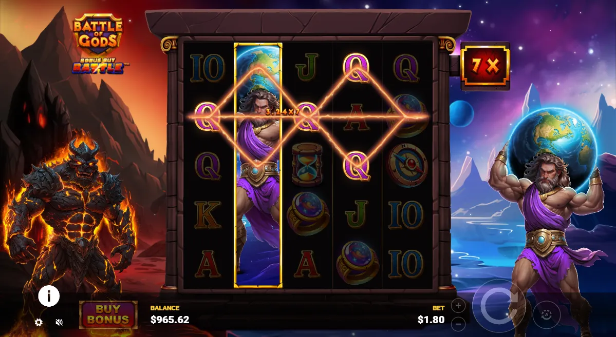 Battle Of Gods Slot